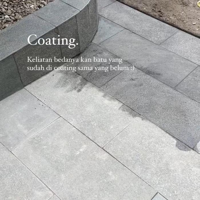 NEW!! cat coating batu alam