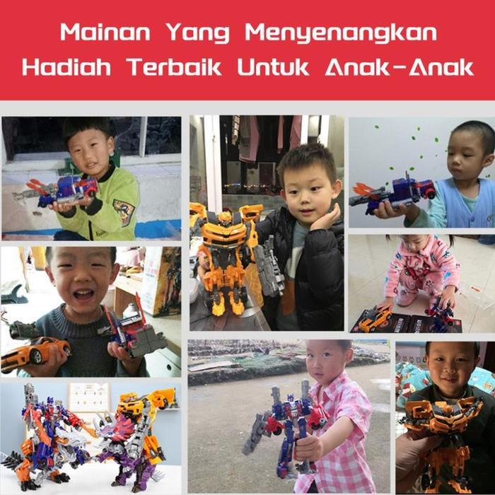 ReadyMainan Mobil Robot Transformer/Mainan Deformasi Robot King Kong Model/Mainan Truk Transformer