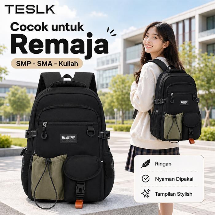Eiger - Ransel Multi-Kompartemen Tahan Air Pria Ransel Pria Berkapasitas Besar