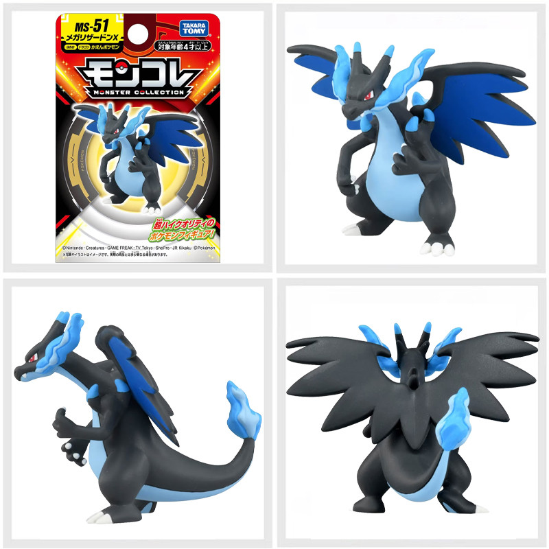 Original TAKARA TOMY Pokemon Figurine Toys Mimikyu Sylveon Lapras Charizard Umbreon Vaporeon Snorlax