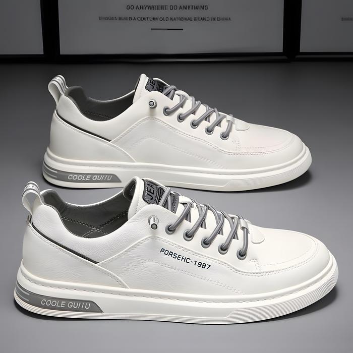 Eiger - Sepatu Tali Putih Sepatu Kulit Pantofel Sepatu Pria Formal Sepatu Hitam Sneakers Karet