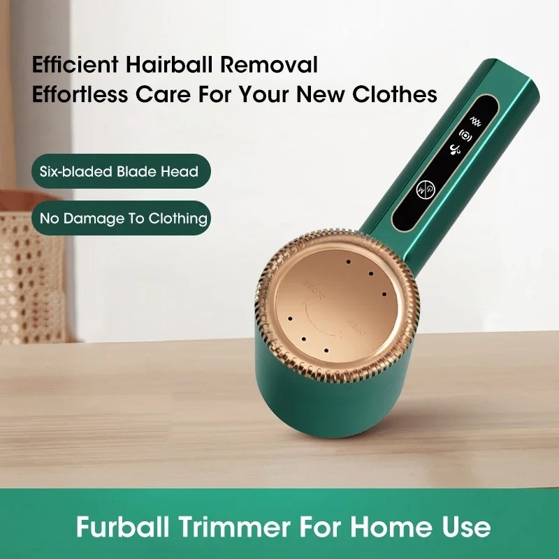 Portable Electric Lint Remover USB Rechargeable Hair Ball Trimmer Fuzz Remover for Sweater Cardigan