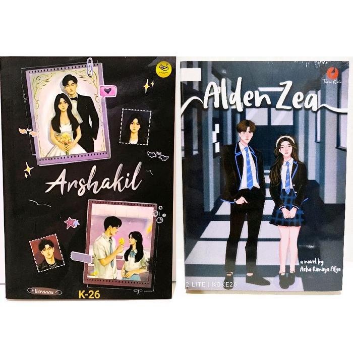 PAKET 2 NOVEL BESTSELLER ARSHAKIL & ALDEN ZEA