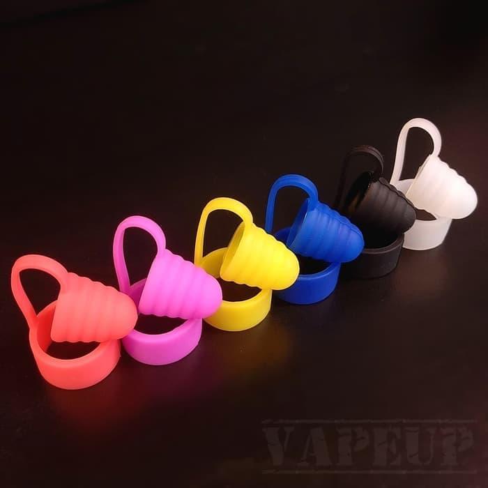 ANTI DUST VAPE CAP - ANTI SLIP VAPE BAND CAP FOR VAPE TUTUP RDA / RTA