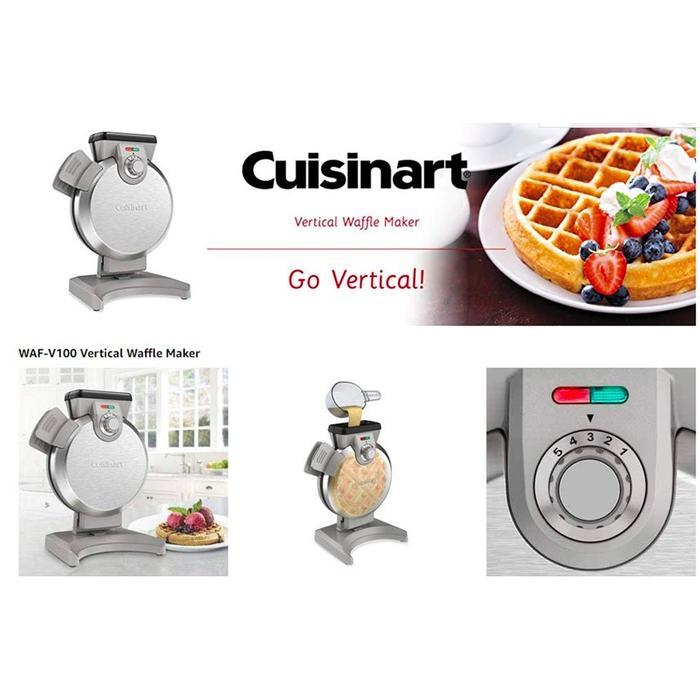 Cuisinart WAF-V100KR Vertical Waffle Maker/ Homemade waffles PEMANGGANG WAFEL CUISINART ORIGINAL