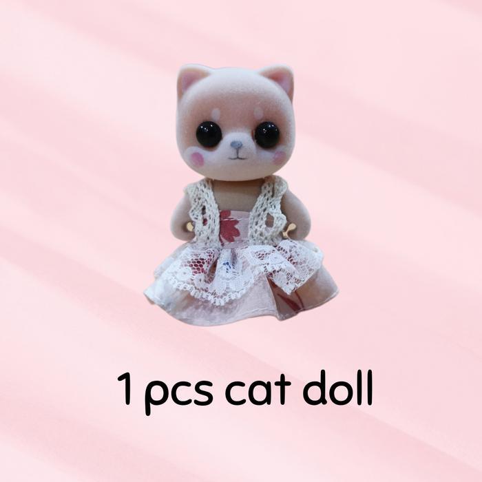 koala diary doll boneka koala rabbit doll sylvanian look alike