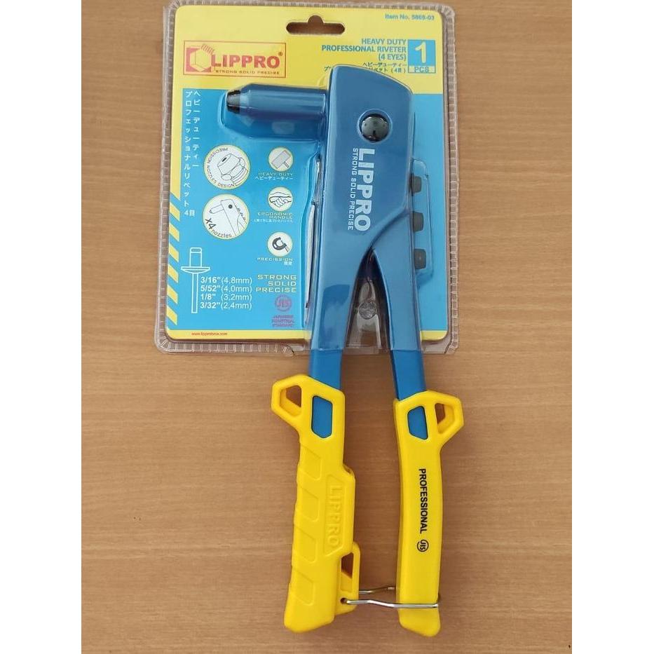 Ready Stok LIPPRO TANG RIVET TANG RIVETER TANG RIPET KUNING BERKUALITAS