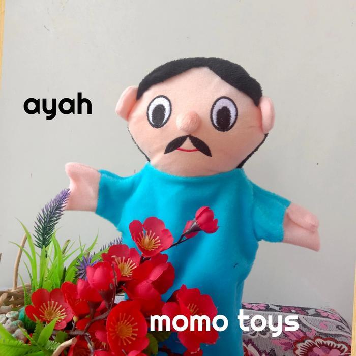 BONEKA TANGAN KARAKTER MANUSIA AYAH