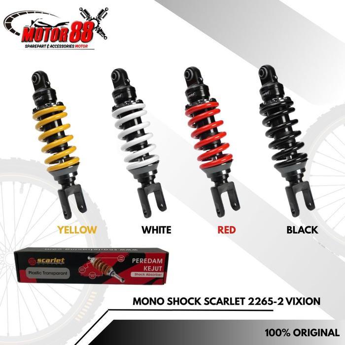 Mono Shock Shockbreaker Vixion 2265 Original Scarlet Racing