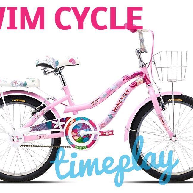 SEPEDA ANAK PEREMPUAN CEWEK YUNA WIMCYCLE WIM CYCLE UKURAN 16 18 20 IN - 20