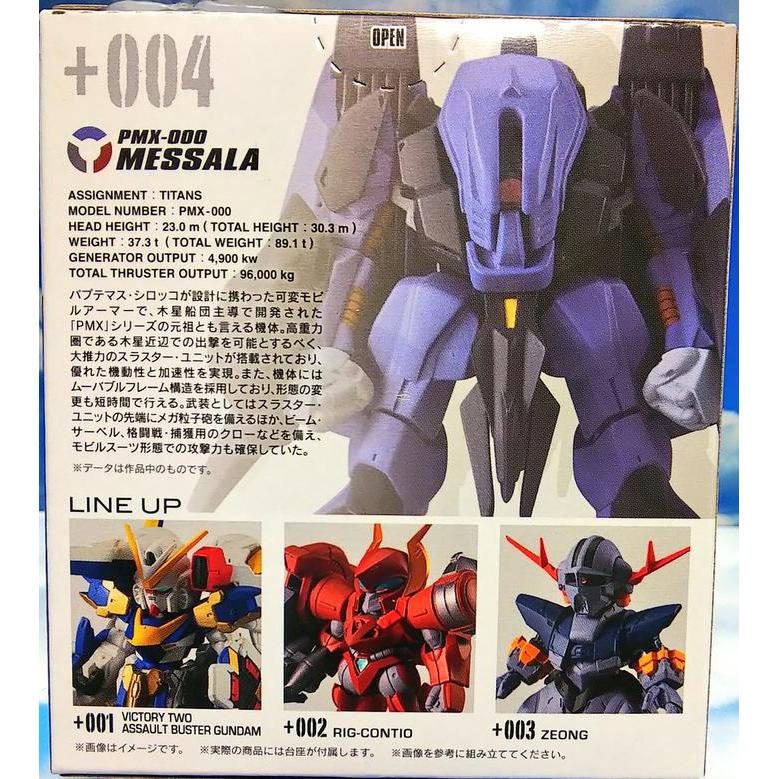 HOT SALE FW GUNDAM CONVERGE PLUS 01 MESSALA TERMURAH