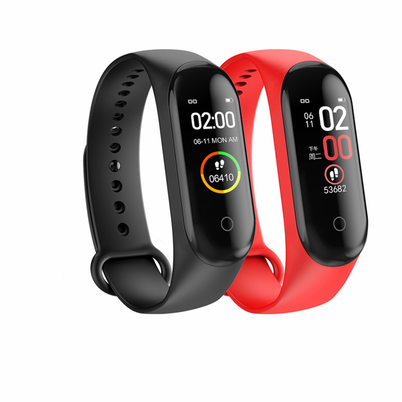 Smart Bracelet Sports M4 Waterproof Smart Watch Smart Electronic Smart Bracelet Pedometer Fitness