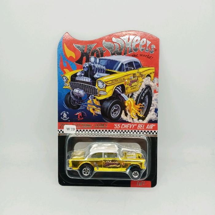 Hot Wheels Hw Rlc Red Line Club 55 1955 Chevy Chevrolet Bel Air Gasser Dirty Blonde