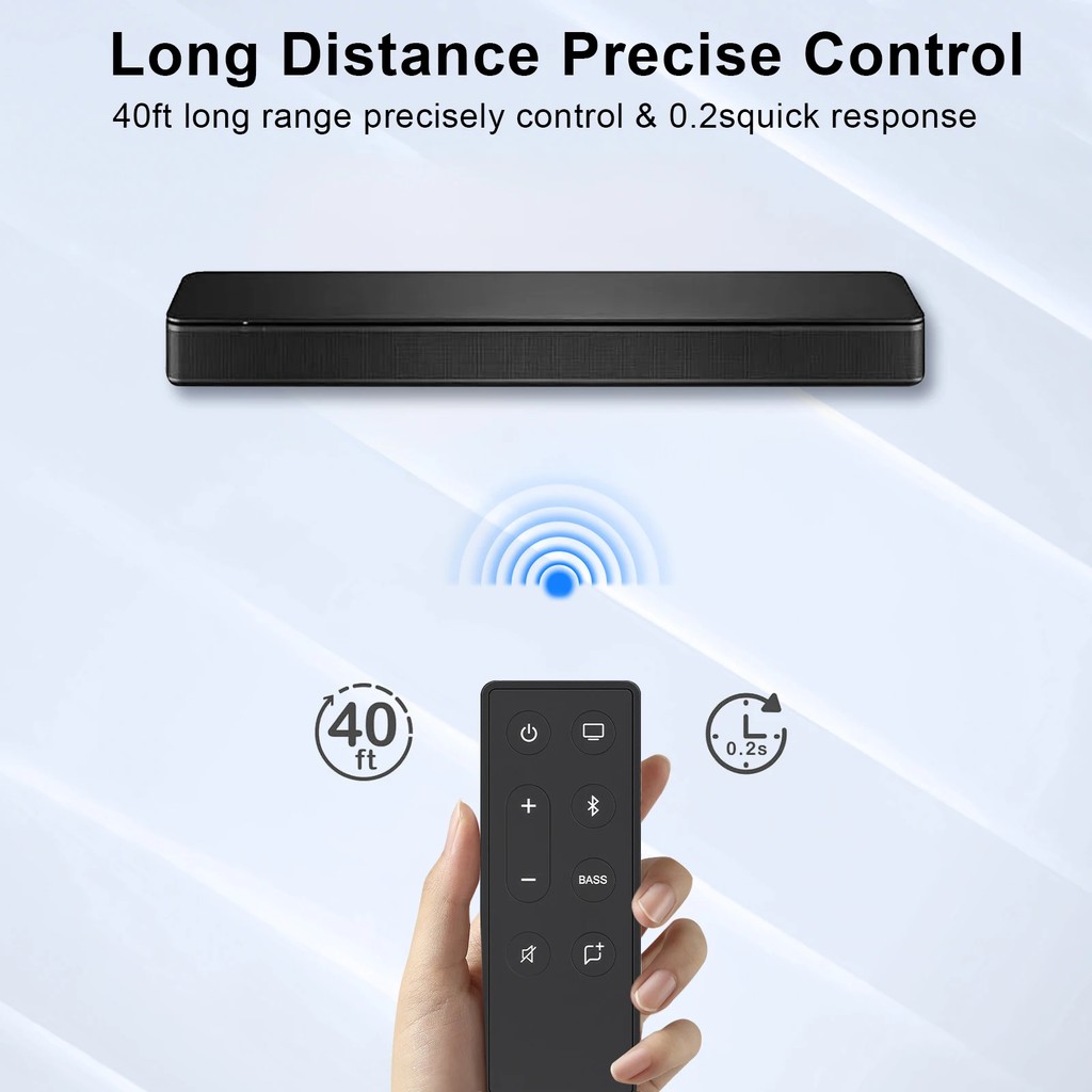 New Replacement Remote Control for Bose TV Speaker/Bose Solo Soundbar Series II(Batteries Not