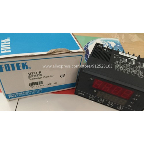 Mt21-R Output Relay Fotek Pid + Fuzzy Kontrol Mikro Mode Suhu Controller Baru & Asli 96*48*80
