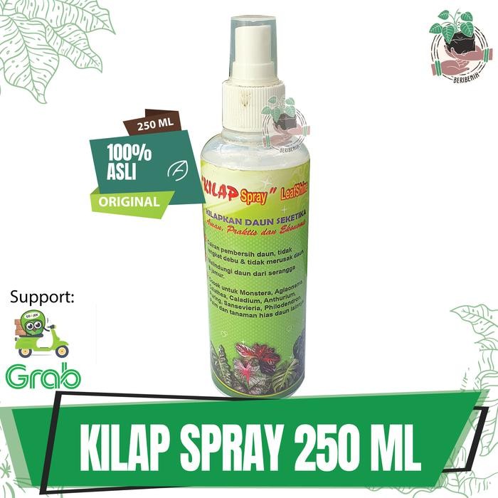 SM- Pengkilap Daun Tanaman Hias Pot Kilap Leafshine Spray Siap Pakai Ori