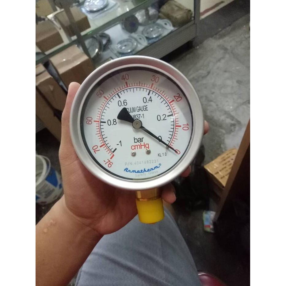 Pressure Gauge / Vacum Gauge / Vacuum Gauge 4 Inchi