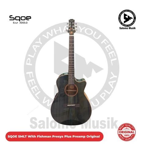 GITAR AKUSTIK ELEKTRIK SQOE SMLT WITH FISHMAN PRESYS PLUS PREAMP ORIGINAL