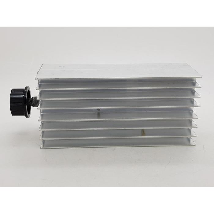 DIMMER SPEED RPM MOTOR AC 220 VOLT 6000 WATT DENGAN CASING ALUMUNIUM DAN POTENSIOMETER UNTUK KONTROL