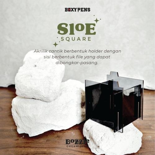 

Boxypens Bozzle Organizer Sloe Square Acrylic Pen Stand