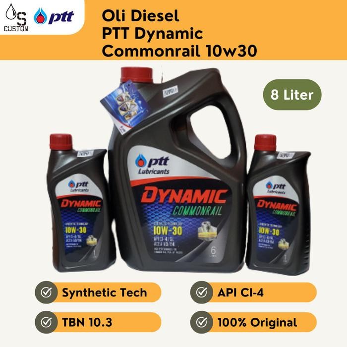 Oli Diesel PTT Dynamic 10w30 8L