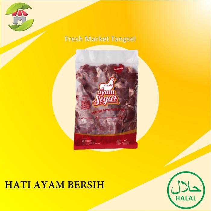 

Pilihan- Hati Ayam Bersih 1Kg Kualitas Premium