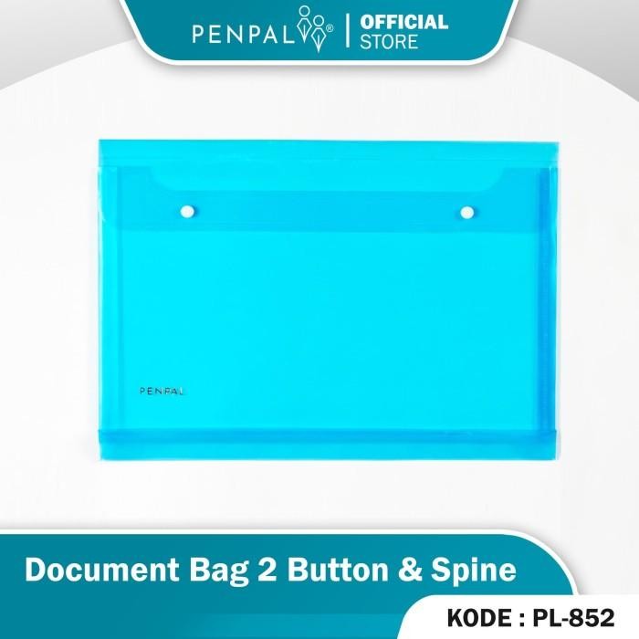 

Penpal Document Bag 2 Button & Spine / Map 2 Kancing PL-852