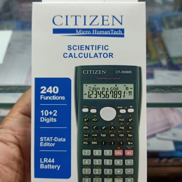 

Kalkulator Citizen CT 350MS Scientific / Calculator CT 350MS