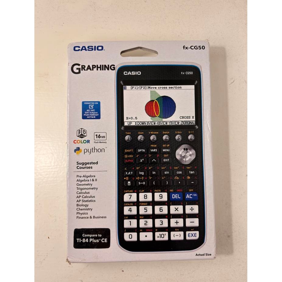 

Casio FX-CG50 Scientific Calculator - Kalkulator Sekolah & Kuliah