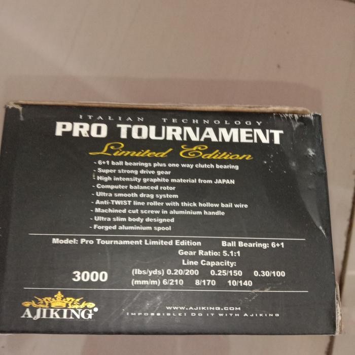 AJIKING PRO TOURNAMENT 3000