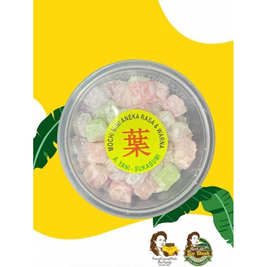 Pilihan- Mochi Aneka Rasa & Warna A Yani Sukabumi Topping