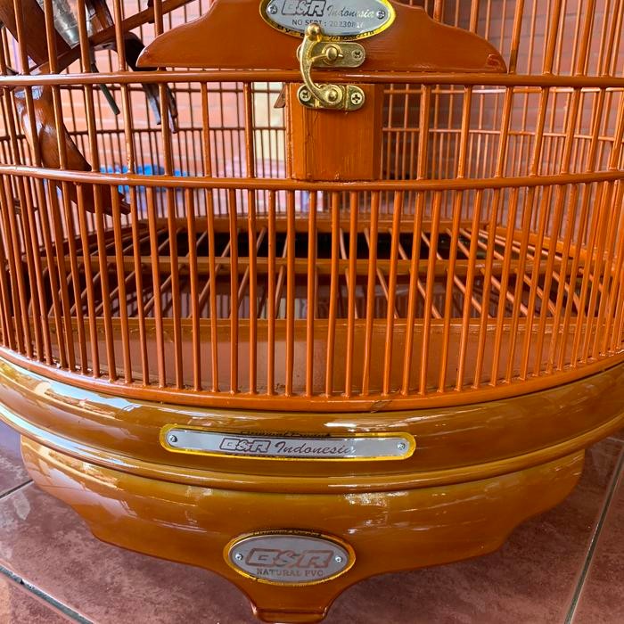 SANGKAR KANDANG MURAI BNR PVC REBORN LOGO BARU NO 2