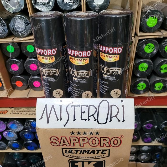 

NEW PRODUK K44 1K DASHBOARD BEIGE SAPPORO ULTIMATE CAT SEMPROT 400ML MAWAR-89