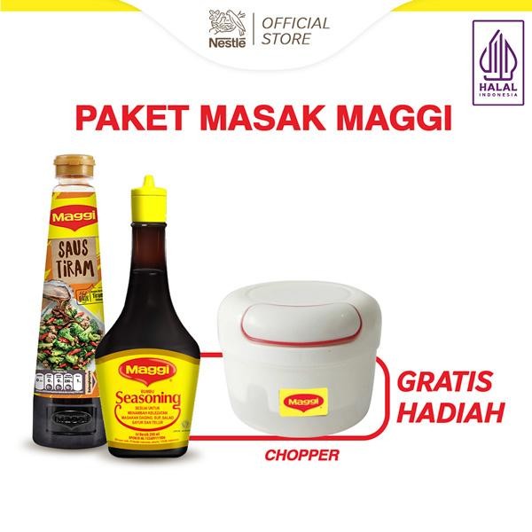 

Stok Baru Paket Masak (Maggi Saus Tiram 350g, Maggi Seasoning 200ml) Free Chopper