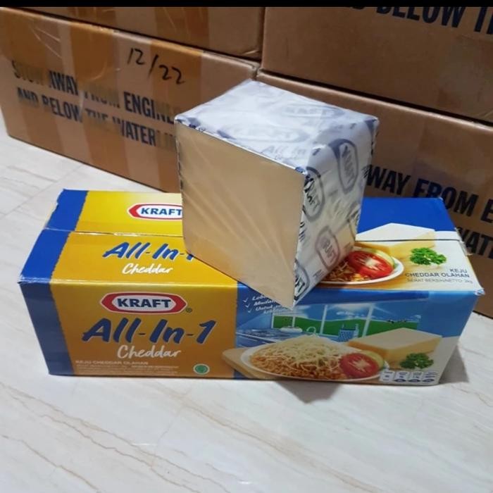 

Pilihan- Keju Kraft Cheddar All In One Repack