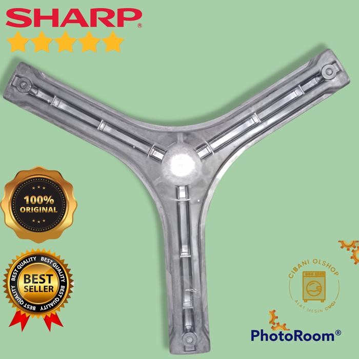 Spider Segitiga Baling Baling Mesin Cuci Sharp ESFL1073 es-fl 1073W