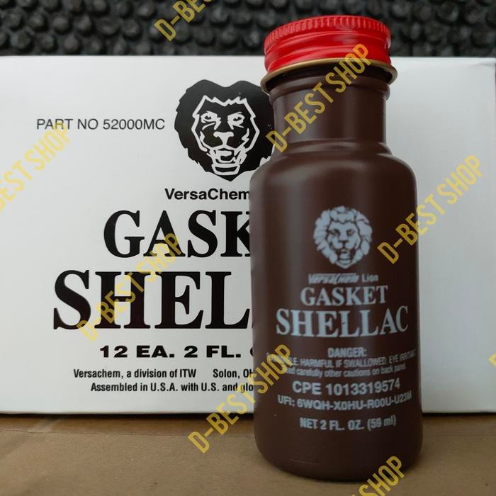 Pilihan- Lem Versachem Lion Gasket Shellac - 1 Pcs