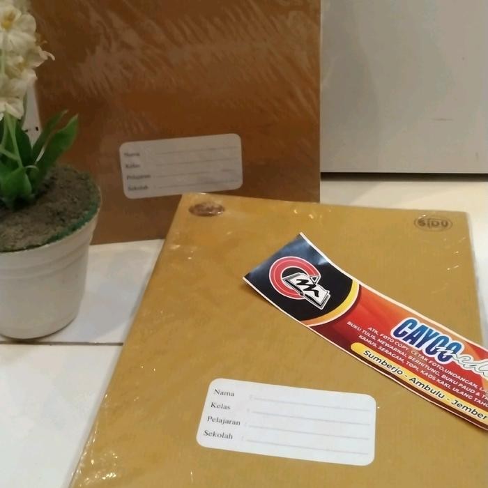 

New Buku Tulis SIDU 40 SAMPUL Cokelat (10 PCS)