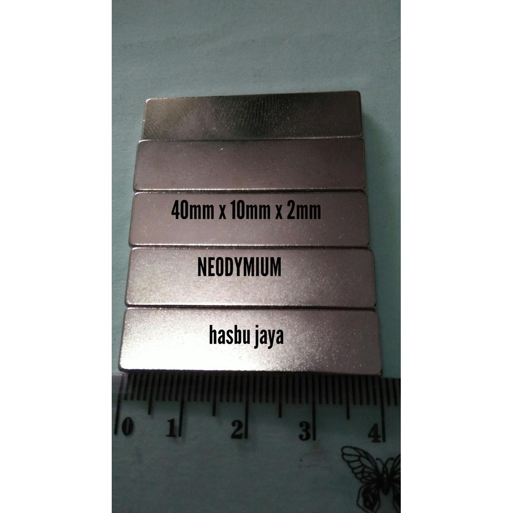 

New magnet 2x10x40mm neodynium
