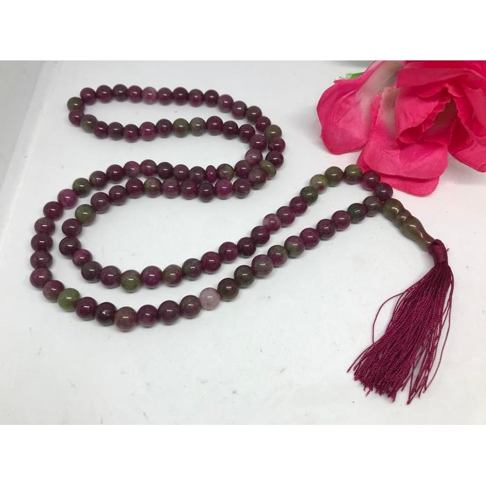 Tasbih Batu Rubi Ruby Tanzanite Tanzania 99 Butir