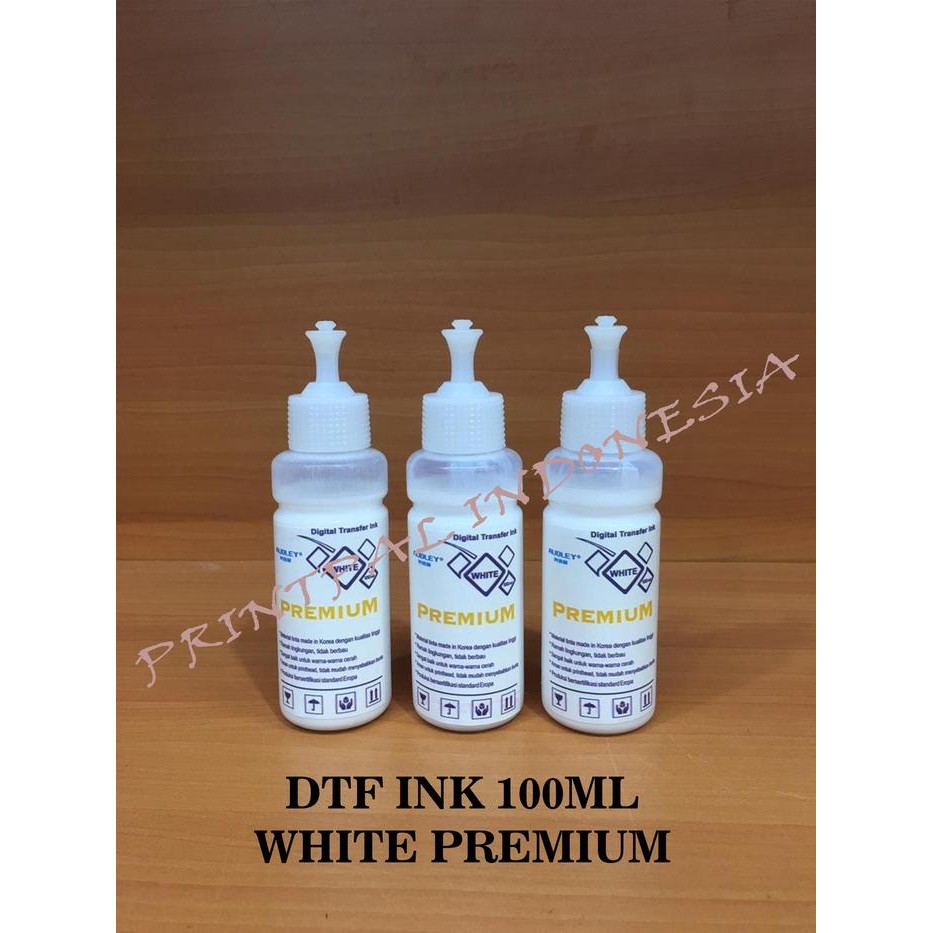 

New Tinta DTF (Digital Transfer Film) merk AUDLEY 100 ML (White)