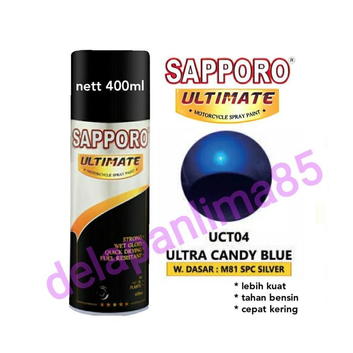 Terbaik Sapporo Ultimate Soul Crystal Ultra Candy Blue Uct04/Blue/Biru/Pylox 100% Ori