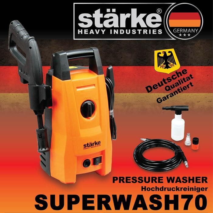 Ready Jet Cleaner Starke SUPERWASH70 / Mesin Cuci Mobil Starke Superwash70 / Mesin Cuci AC Starke