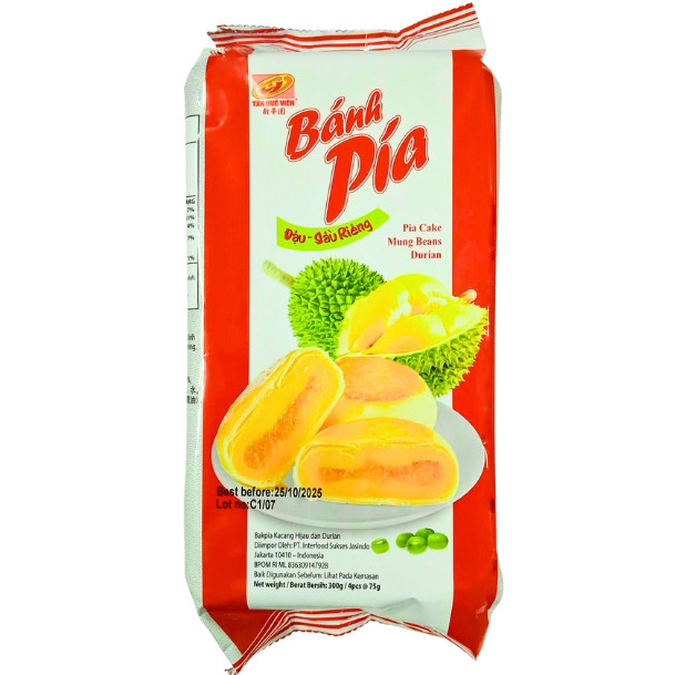 

S03178 TAN HUE VIE DURIAN PIA 300GR MAJU BERSAMA (20250913)