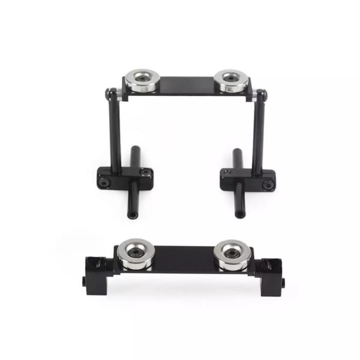 Stok Baru body post magnet mody mount hitam RC Drift Mobil Remote Control
