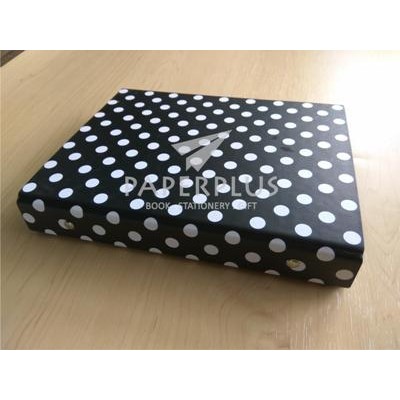 

Binder A5 Polkadot Hitam