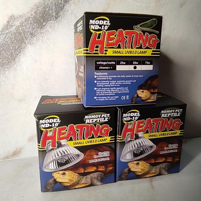 Pilihan- Lampu Uva Uvb, Lampu Nomoy Uva Uvb, Small Uva Uvb Nomoy 50 Watt