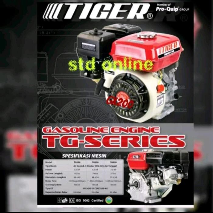 GX-160 MESIN PENGGERAK / GX160 ENGINE TIGER