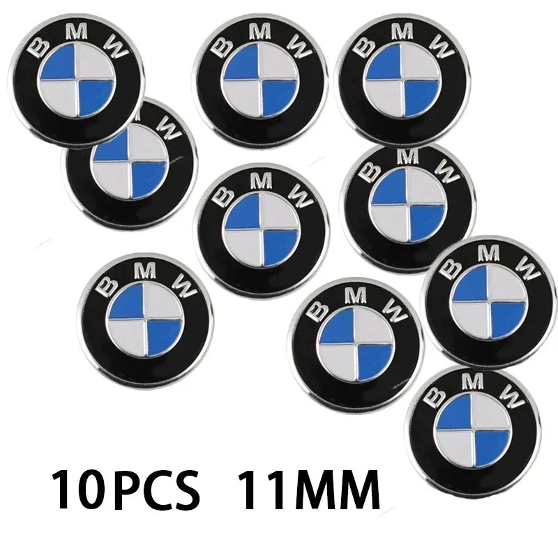 IMPORT 11mm/Car Key Emblem Stickers Auto Door Keyhole Logo Decals For BMW Performance Kith F30 F10