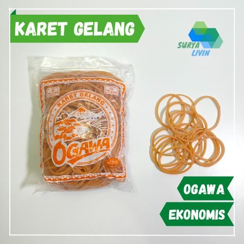 

New Karet Gelang Ogawa kuning 16mm *100gr